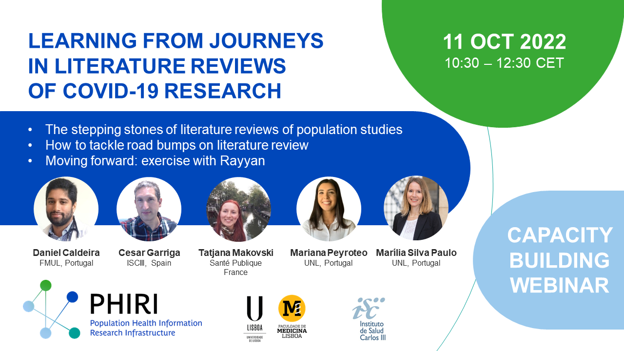 PHIRI Literature review capacity building webinar